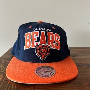 Nostalgia Co. Mitchell & Need SnapBack, Chicago Bears, Adjustable Fit